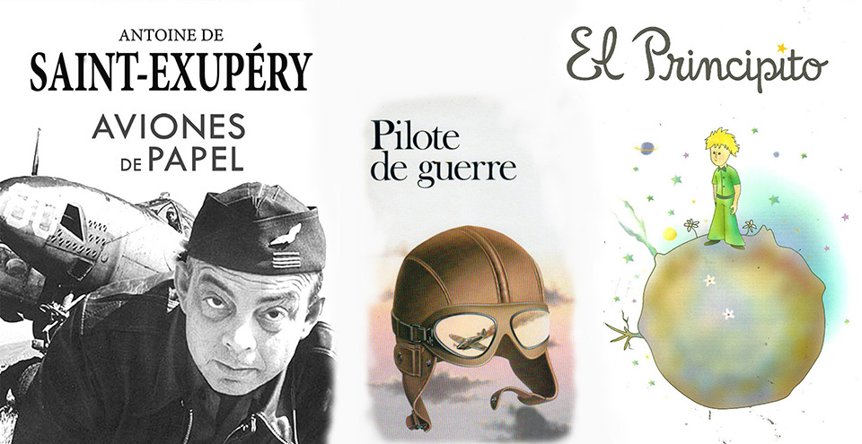 Antoine de-Saint-Exupery-Collage