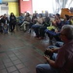 La cuenta cuento Norma Guatarama visitó la Biblioteca Nacional