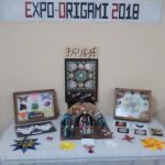 Biblioteca Agustín Codazzi inauguró exposición de Origami 2018
