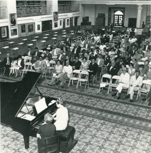 Biblioteca Nacional.San Francisco. Actos. Domingos de conciertos. Col. Bibloteca Nacional