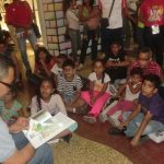 Niños y niñas dieron rienda suelta a su creatividad en pabellón infantil de la Filven