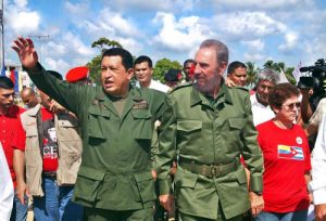 Chávez y Fidel 1999