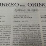 200 años después, Biblioteca Nacional preserva originales del Correo del Orinoco