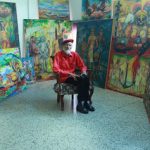 Tela, acrílico y conciencia: 527 años de Resistencia indígena en el lienzo de Evelio Giusseppi