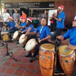 Personal de la Biblioteca Nacional de Venezuela cantó “corre, corre caballito, llegó la Navidad”