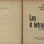 Biblioteca Digital de la Biblioteca Nacional de Venezuela, publica obra “Las 4 Letras” del poeta José Vicente Abreu