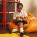 El origami llegó al pabellón infantil de la Filven 2019