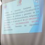 Culmina exitosamente el Taller de formación contra la Discriminación Racial, dictado por INCODIR