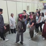 Estudiantes de Artes Escénicas de la ULA realizaron una visita guiada por la Biblioteca Febres Cordero