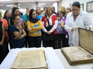 Visita guiada conservación Biblioteca Nacional