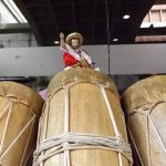 Al son del tambor la Biblioteca Nacional celebró la fiesta de San Juan Bautista